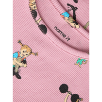 NAME IT Bluse Ara Pippi Lilas